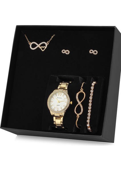 Kadın Metal Kol Saati- Takı Seti Anneler Günü Hediyesi PS2873 modelleri