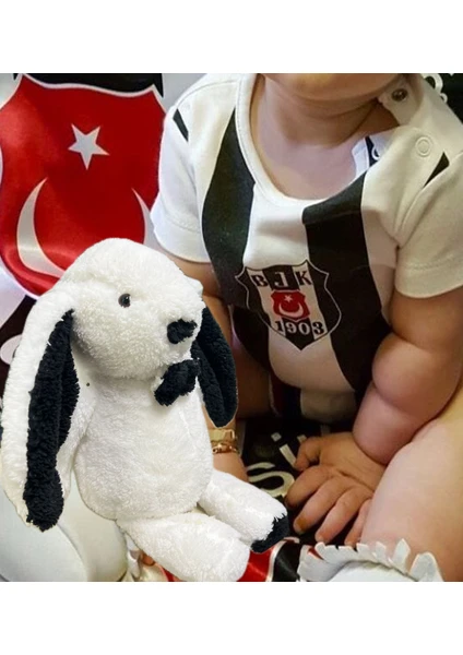 Fanatik Miniklere Özel Peluş Uyku ve Oyun Arkadaşı Bunny Tavşan -65 cm