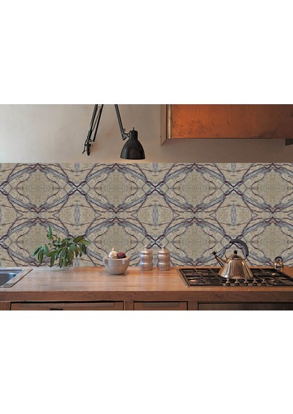 Kendinden Yapışkanlı Kırmızı Granit Desenli Pvc Panel 41X62 cm (12 Adet) 3 M²