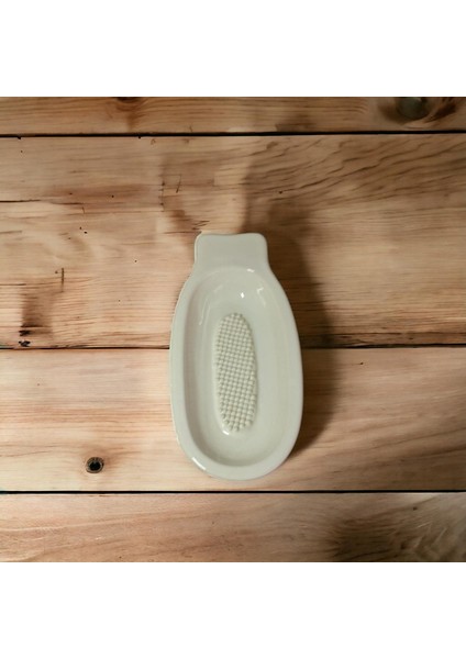 Porselen Elma Rendesi Çocuk Mama Rendesi 20-10 Cn Kayık Meyve Rendesi