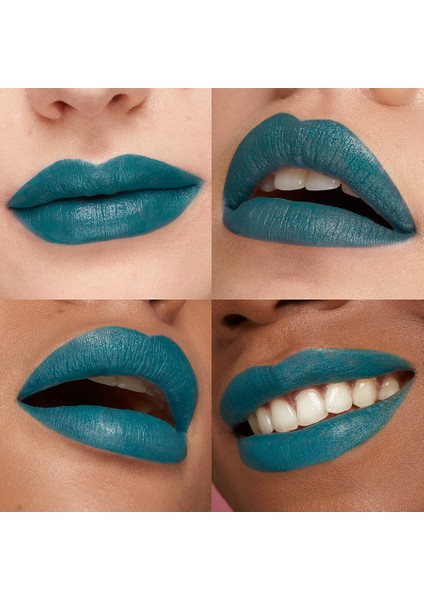 Ruj - Velvet Passion Matte Lipstick - 322 Sapphire Green