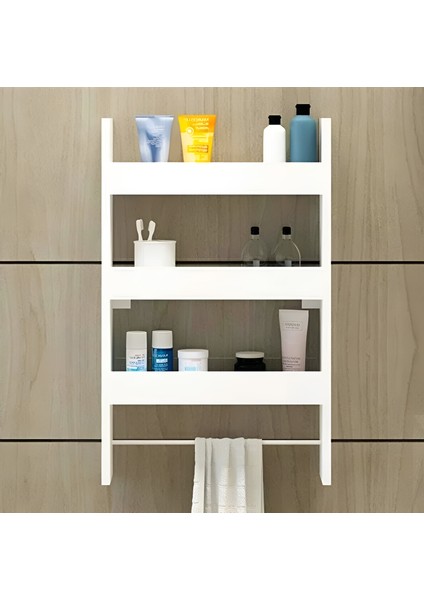 Havluluklu Banyo Rafı