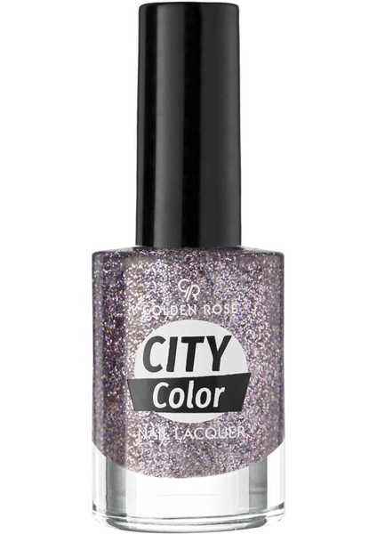 Golden Rose City Color Nail Lacquer Glitter No: 102 - Işıltılı Oje - 8691190390228