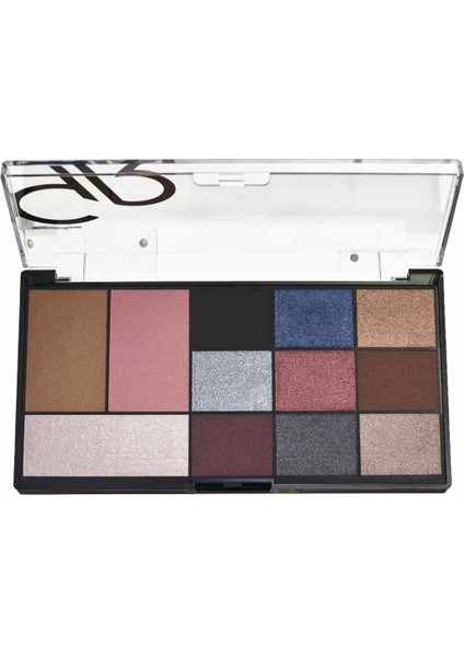 Golden Rose City Style Face&eye Palette No: 02 Smokey - Makyaj Paleti - 8691190966614