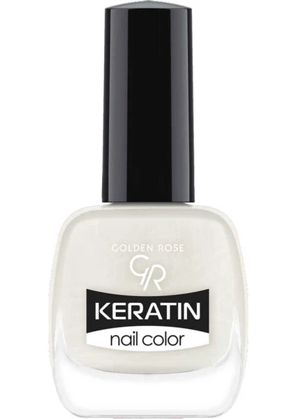 Golden Rose Keratin Nail Color - Clear - Şeffaf Keratin Oje - 8691190442972