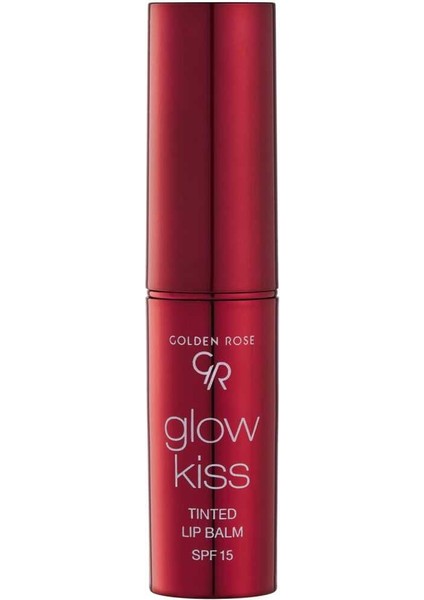 Golden Rose Glow Kiss Tinted Lip Balm No: 02 Strawberry - Renkli Dudak Nemlendirici - 8691190440794