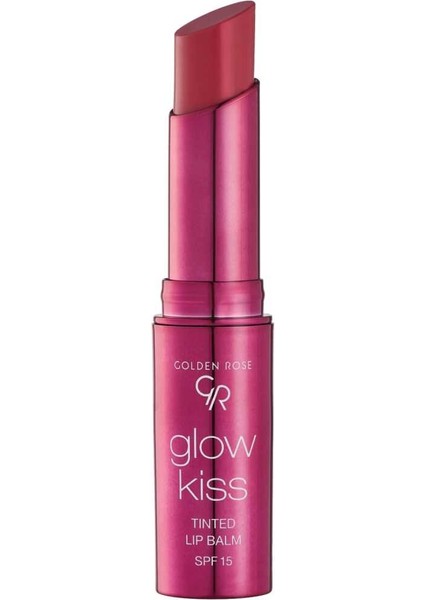 Golden Rose Glow Kiss Tinted Lip Balm No: 03 Berry Pink - Renkli Dudak Nemlendirici - 8691190440800