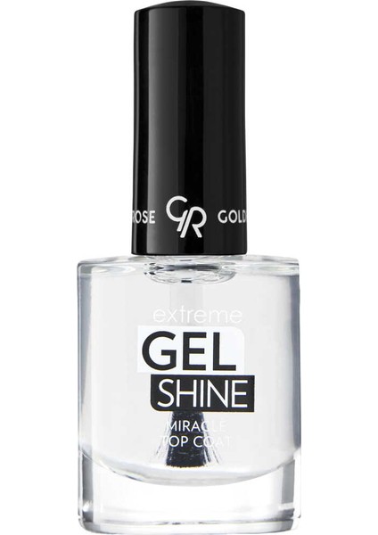 Golden Rose Extreme Gel Shine Coat - Miracle Top Coat - Parlatıcı Oje - 8691190967956