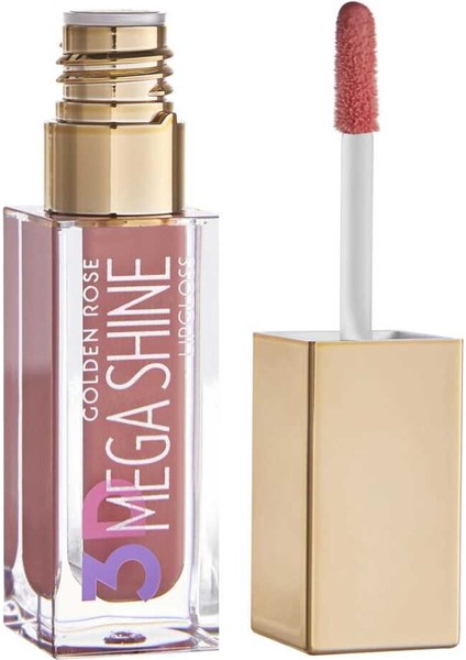 Golden Rose 3D Mega Shine Lipgloss No: 105 - Renkli Dudak Parlatıcısı - 8691190494667