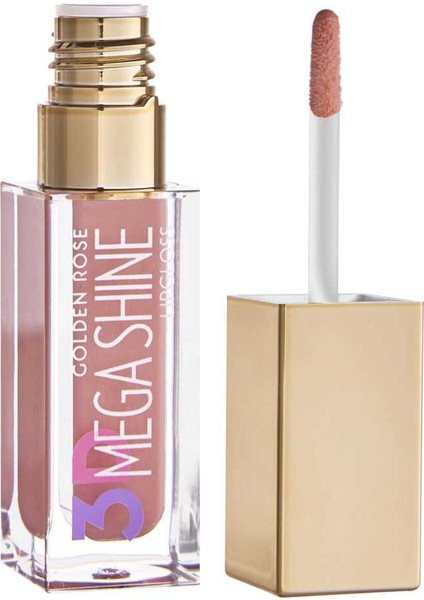 3D Mega Shine Lipgloss No: 102 - Renkli Dudak Parlatıcısı - 8691190494636