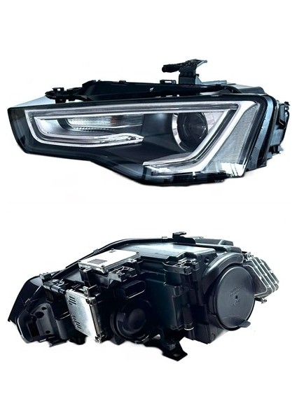 Audı A5 Far Lambası Sol Xenon LED Beyinler Üzerinde 2012-2016