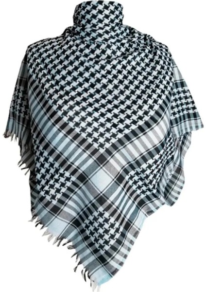 Pamuklu Puşi , Poşu, Kefiye Şal 100X100 FLR23120