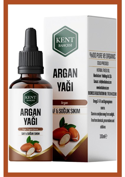 Argan Yağı Soğuk Sıkım 30 ml %100 Saf Doğal Katkısız