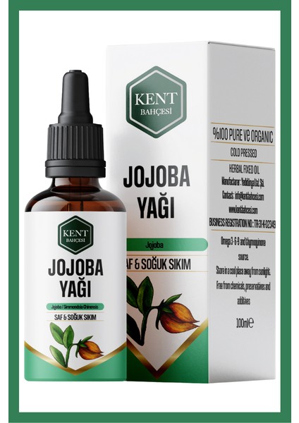 Jojoba Yağı Soğuk Sıkım 30 ml Saf Doğal Katkısız