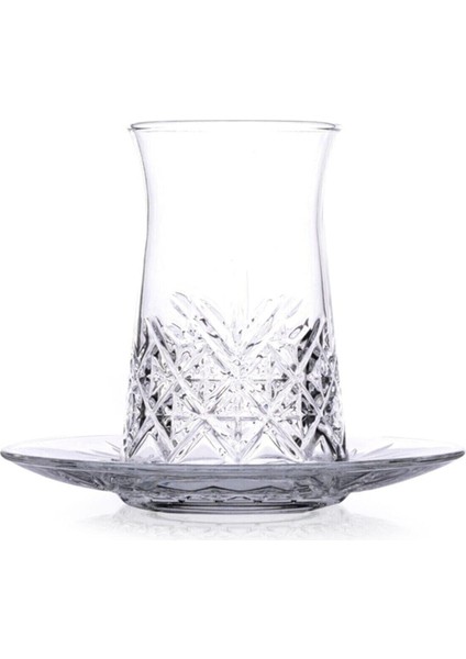 Tekno Trust Beyaz Timeless Çay Bardağı ve Çay Tabağı Seti 6 Kişilik 12 Parça Çay Bardağı 100-199 fırsatları