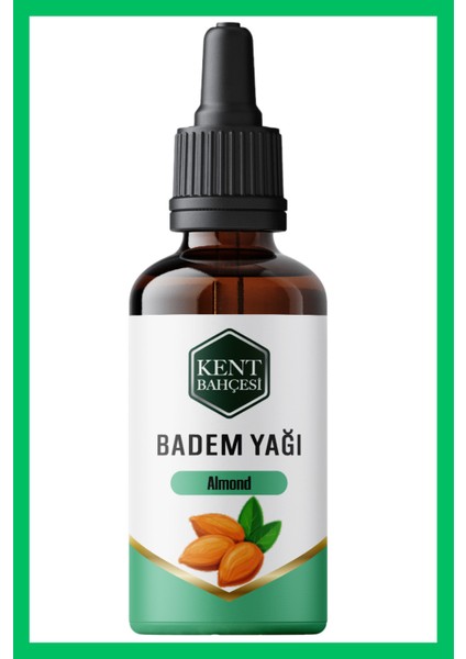 Tatlı Badem Yağı 100 ml Soğuk Sıkım Saf Doğal Ve Katkısız Cold Press Almond Oil