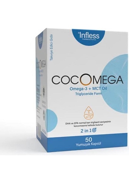 Cocomega 50 Kapsül