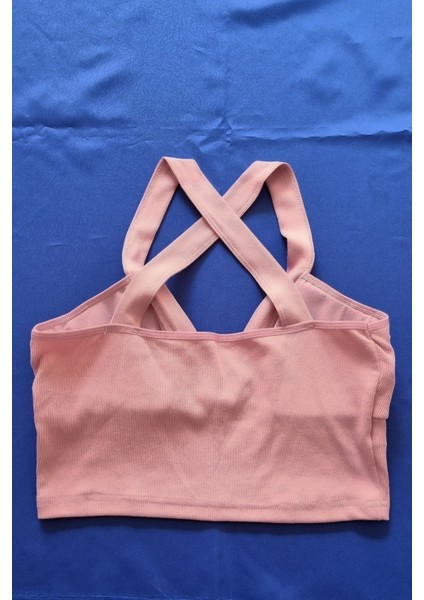 Moda Kadın Pedli Büstiyer Crop fiyatları