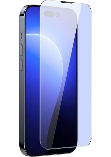 Baseus Crystal 0.3Mm Anti-Blue iPhone 14 Pro Full Tempered Ekran Koruyucu 2 Adet Set fırsatları