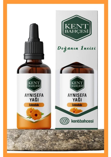 Kent Bahçesi Aynısefa Yağı 100 ml  Saf Doğal Ve Katkısız Aynı Sefa Calendula Oil