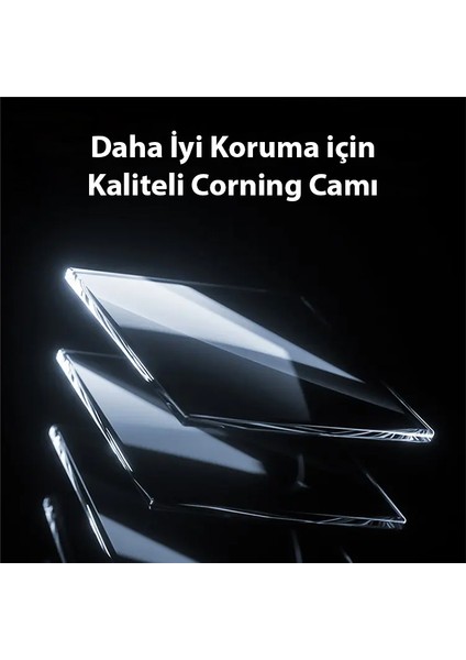 Baseus Corning iPhone 15 Hd Tempered Full Koruma Cam Ekran Koruyucu