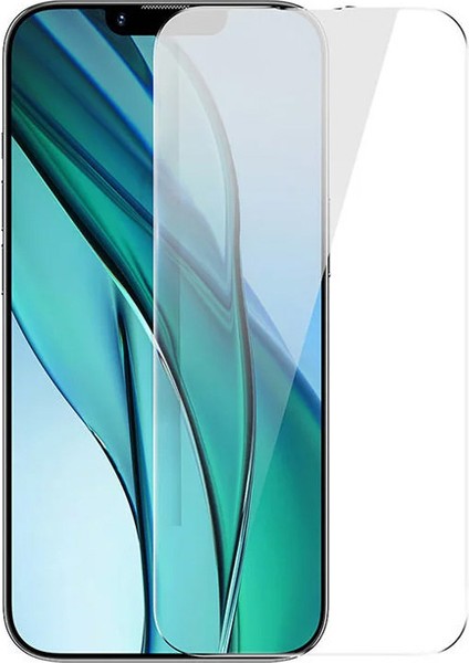 Baseus Crystal Serisi iPhone 15 Pro Max Full Koruma Tempered Cam Ekran Koruyucu