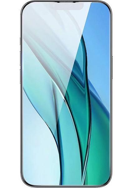 Baseus Crystal Serisi iPhone 15 Pro Max Full Koruma Tempered Cam Ekran Koruyucu