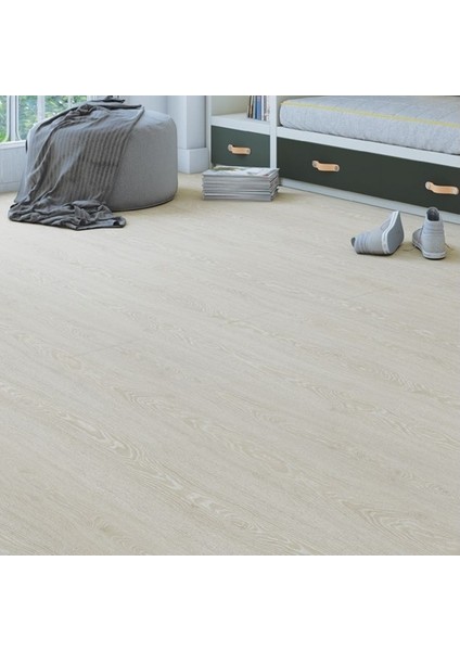 Natura Select Laminat Parke 8 mm Beyaz Meşe + 6 cm Süpürgelik + 3 mm Kapron Takım