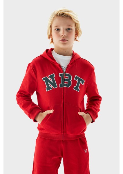 Erkek Çocuk Kırmızı Eşofman Üstü 23Pfwnb3403 fiyatları