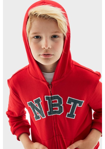 Erkek Çocuk Kırmızı Eşofman Üstü 23Pfwnb3403 modelleri