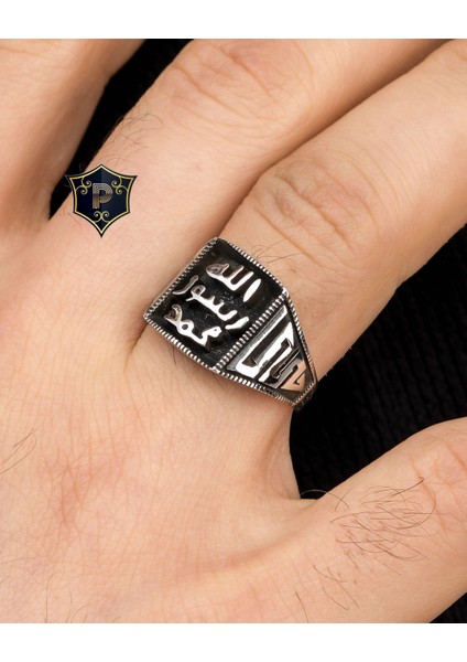 Gümüş Mührü Şerif 925 Ayar Gümüş Erkek Yüzüğü fiyatları