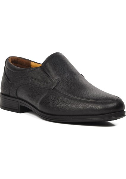 301 Siyah Deri Erkek Günlük Ayakkabı