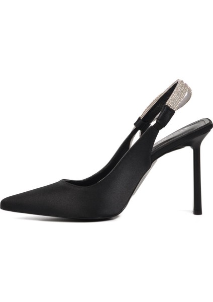 298225 Siyah Kadın Abiye Ayakkabı modelleri