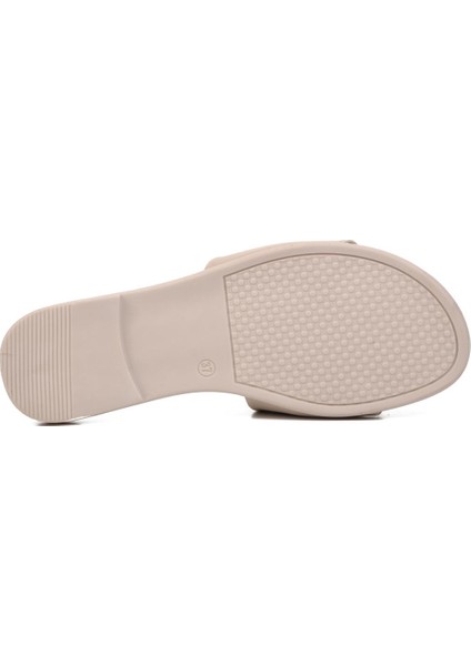 246017 Bej Taşlı Kadın Terlik indirimleri