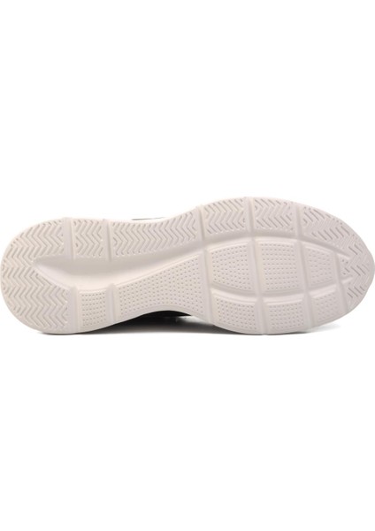 B384 Siyah-Beyaz Memory Foam Erkek Spor Ayakkabı