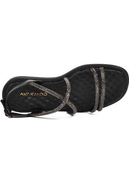 335175 Siyah Kadın Sandalet fırsatları
