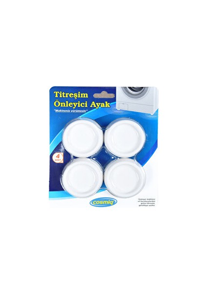 Titreşim Önleyici Ayak 4 Lü 1 Paket