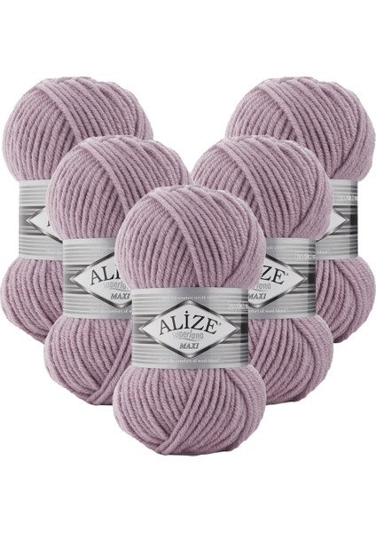 Superlana Maxi 5'li 505 El Örgü Ipliği