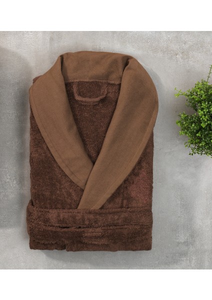 Como 6 Parça Nakışlı Aile Bornoz Takımı modelleri