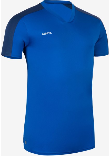 Kipsta Yetişkin Mavi Kısa Kollu Futbol Forması - ESSENTIAL