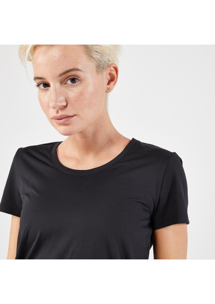 Kalenji Kadın Tişört - Koşu - Siyah - Kiprun Run 100 modelleri
