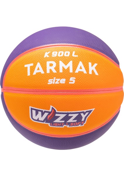 Tarmak Basketbol Topu - Turuncu/Mor - K900 Wizzy
