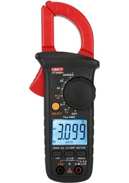 Tekno Trust Unı-T UT-200B+ 600A Ac True Rms Ncv Pensampermetre Pensampermetre