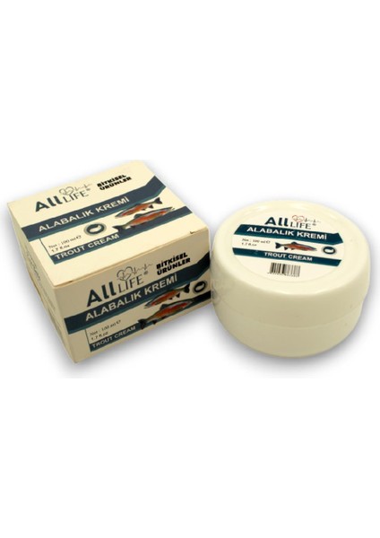 Alabalık Trout Cilt Bakım Kremi 100 ml