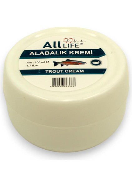 Alabalık Trout Cilt Bakım Kremi 100 ml