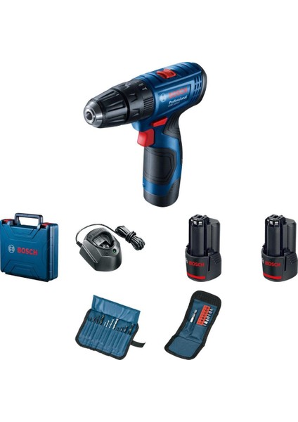 Professional Gsb 120-LI 2X2AH Akülü Darbeli Delme/vidalama + 23 Parça Set - 06019G8102 fiyatları