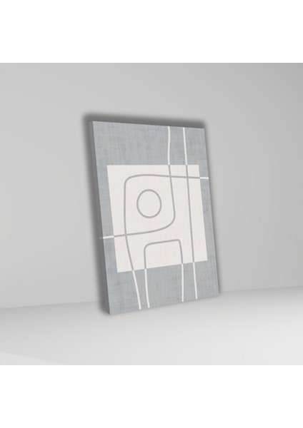 3'lü Kanvas Duvar Tablosu Seti Soft Daire Kare ve Üçgen Tasarım modelleri