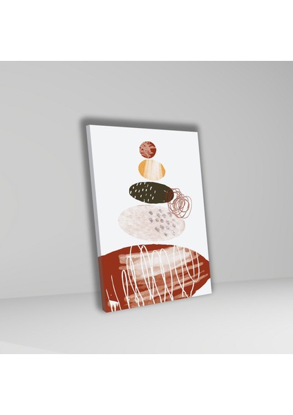 3'lü Kanvas Duvar Tablosu Seti Soft Renkli Soyut Tasarım fiyatları