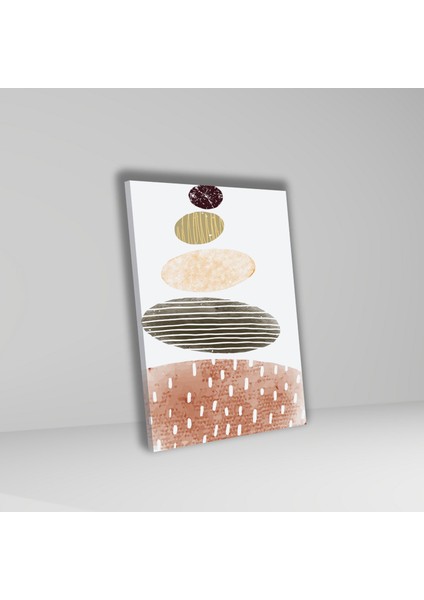 3'lü Kanvas Duvar Tablosu Seti Soft Renkli Soyut Tasarım fırsatları