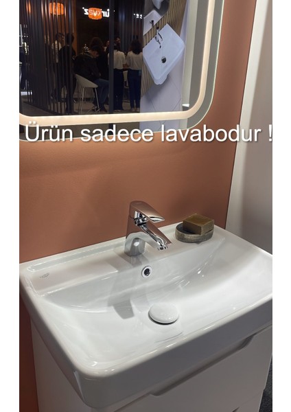 Cerastyle Duru Etajer Uyumlu Lavabo 50 cm 035000U